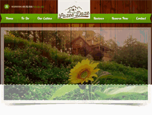 Tablet Screenshot of logcabinresort.com